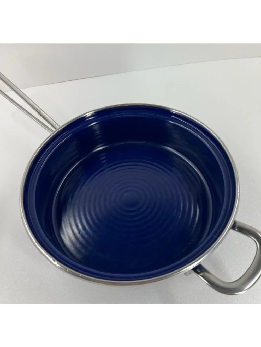 Chantal Enamel Steel Saute Pan 9.5